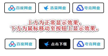 WordPress自定义下载按钮带图标交互响应效果